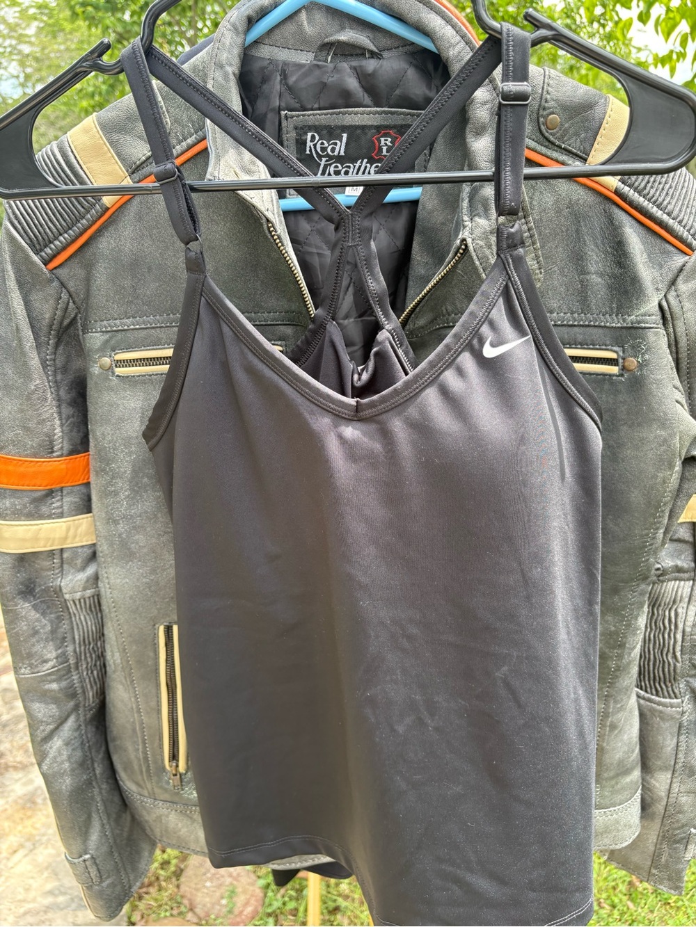 Nike Black Tank Top with Crisscross Straps